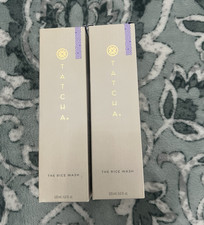 TATCHA The Rice Wash Hydrating Face Cleanser Hyaluronic Acid 4.0 fl oz 2 Boxes