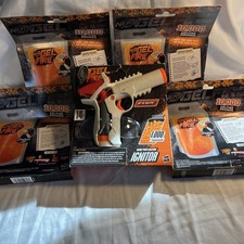 Nerf Pro Gelfire Ignitor Blaster, Plus Bonus 40,000 Gelfire Rounds, 60 Round Cap