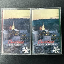 Christmas In The Country 2 Cassette Holiday Music Set SEALED