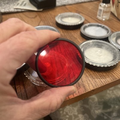various Hoya Lens Filters:  4-49, 1-52, 1-55.  6 Total.