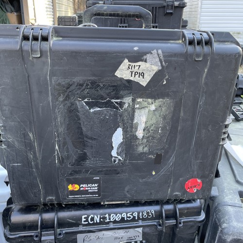 Pelican IM2700 Storm Case Black Waterproof Very Good Condition Free Ship