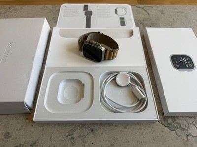 Apple Watch Ultra 2   100% Akku   wie neu   Apple Store Kauf - Alpine Loop