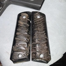 1911 Full size Pistol grips Genuine Rams Horn, Standard 1911 (P8)