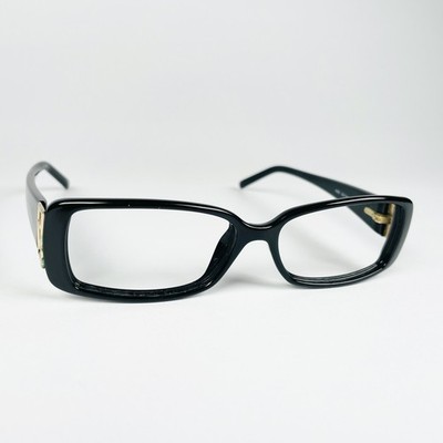 FENDI Brille SCHWARZ RECHTECKIG Brillengestell MOD: F975 001