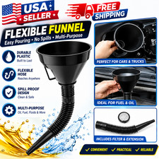Flexible Large Funnel Oil Water Gas Fuel Spout Funnel For Car Motorcycle Boat Flexible Large Funnel Oil Water Gas Fuel Spout Funnel For Car Motorcycle Boat
