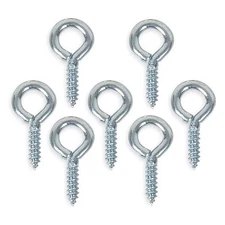 Zoro Select Eye Bolt 5/32 in ID, Steel,