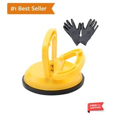 Versatile Glass Suction Cup Vacuum Lifter 4.7" - Efficiently Lift Heavy Objects