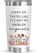 Retirement Gift for Woman Men 2026-20 Oz Tumbler-Coworker Leaving,Goodbye, Going