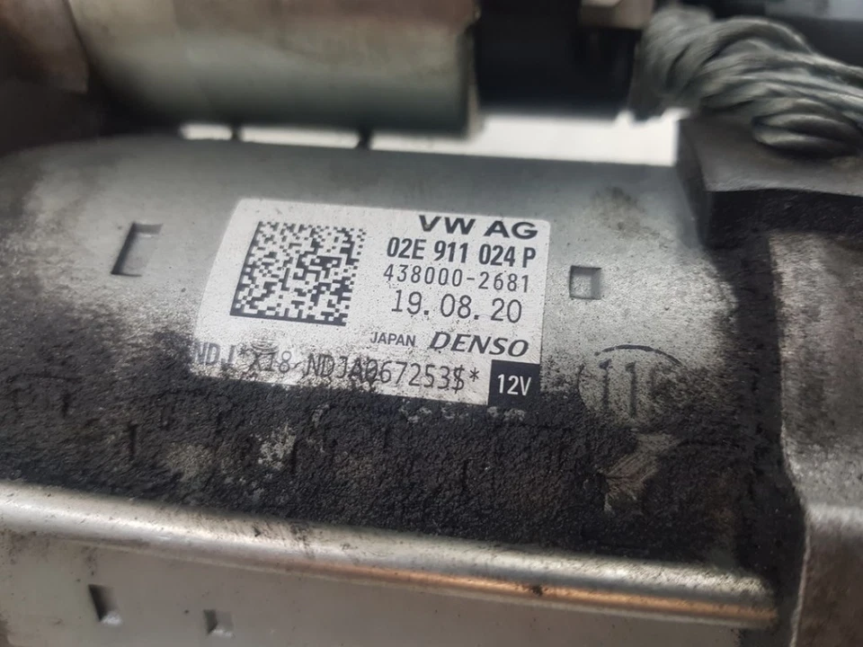 MOTOR DE ARRANQUE VOLKSWAGEN GOLF VIII (CD1) Hatchback 2.0 GTI 16V (DRNA) 2021 02E911022H Foto 4 de 4
