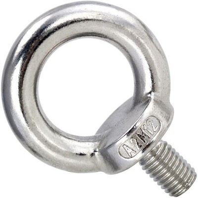 Ringschrauben M6 M8 M10 M12 DIN580 Ringbolzen Augbolzen Edelstahl Ösenschraube