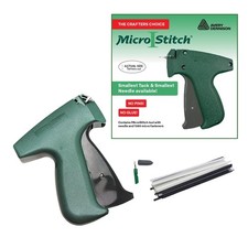 MicroStitch Tagging Gun Kit Includes 1 Needle, 540 Black Fasteners 540 White