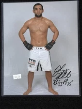 Johny Bigg Rigg Hendricks Autographed UFC Signed 8X10 Photo