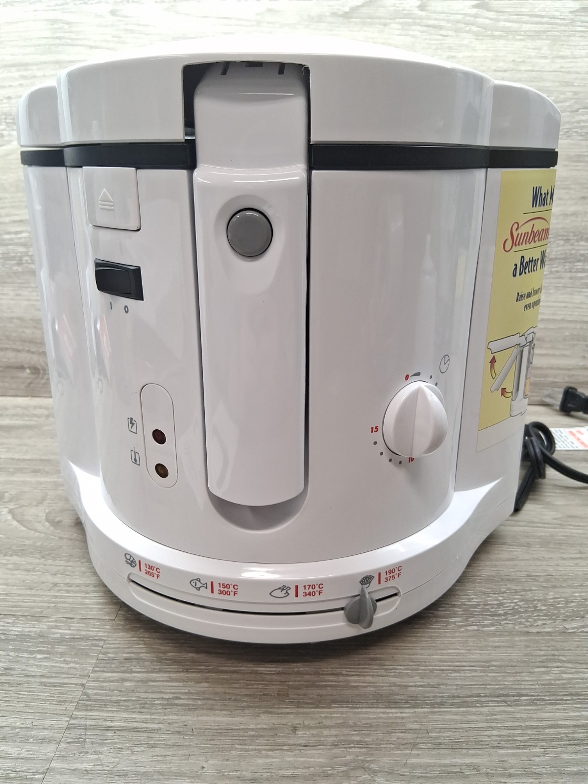 Model#3241-35 Adjustable Temperature White