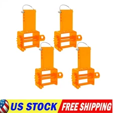 (4 Pack) Trailer Stake Pocket Winch, Utility Capacity 16200 lbs WLL 5400 LBS