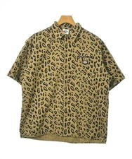 WACKO MARIA Casual Shirts BeigexBlack(Leopard Pattern) M 2200613225113