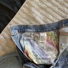 American Eagle Light Wash Boyfriend Jeans Women 12 Mid Rise Blue Denim