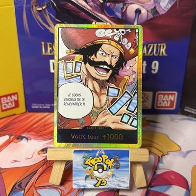  ONE PIECE - KARTE - SPENDE!! GOL D. ROGER GOLD - OP13 - Nachfolger FR 2