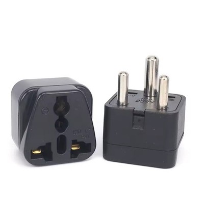 India Universal Travel Adapter Indien Zu Universal USA, EU Schuko 