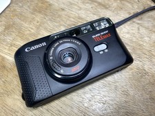 CANON Sure Shot Telemax 35mm Film Camera 38-70mm Zoom Lens TESTED Working