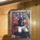 2025 Topps Chrome Football Jaxson Dart #306 Giants RC Rookie