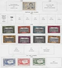 12 Togo Stamps w/Back of Book from Quality Old Antique Album 1925-1940