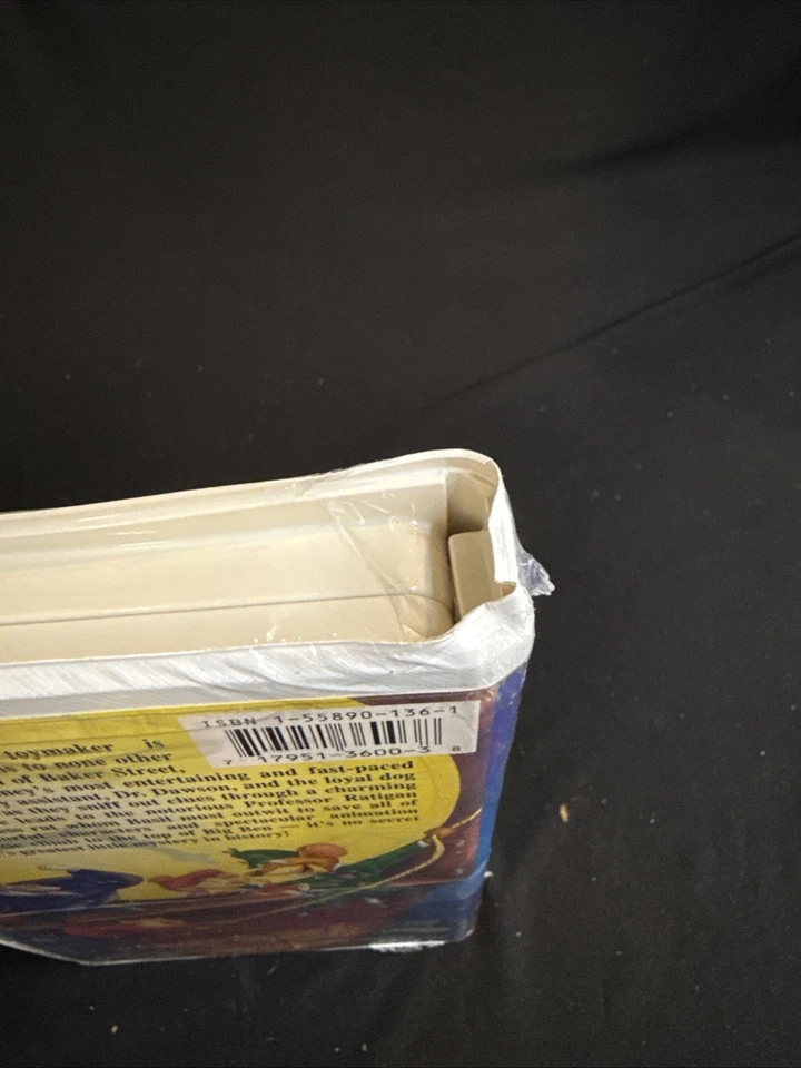 The Great Mouse Detective Walt Disney Classic VHS, Black Diamond - Image 4 of 4