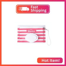 BUMCO Airtight Wipes Dispenser, Keeps Wet, Reusable Refillable Pouch, Diaper Bag