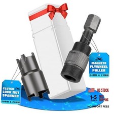 24mm 27mm Flywheel Puller, Puller 24mm 27mm; Clutch Tool 20mm 24mm