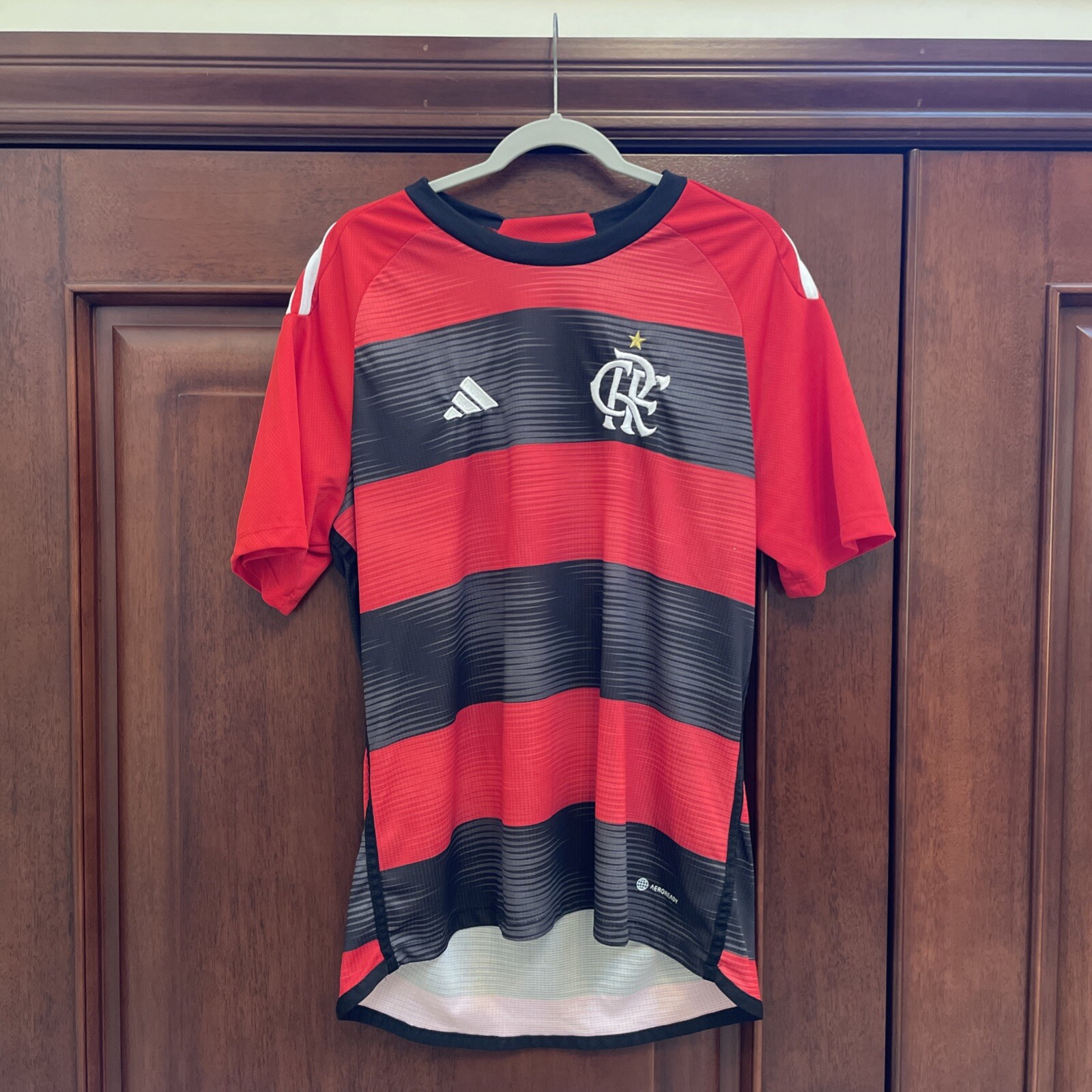 Mens CR Flemengo Adidas Home Jersey 23/24 Brazil