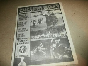 Vintage 1995 Cycling East Motorcycle Newspaper Gary Nixon