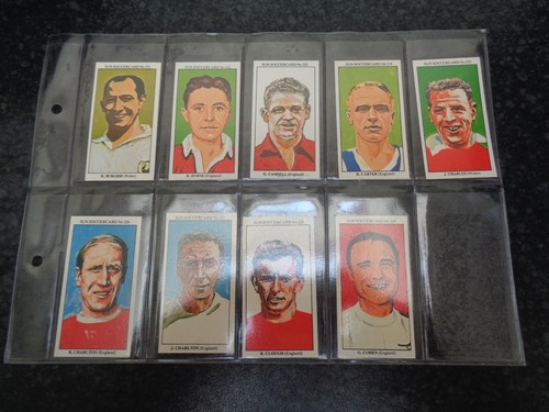 Vintage Sun Soccercards All Time Greats - set of 49 - Picture 6 of 9