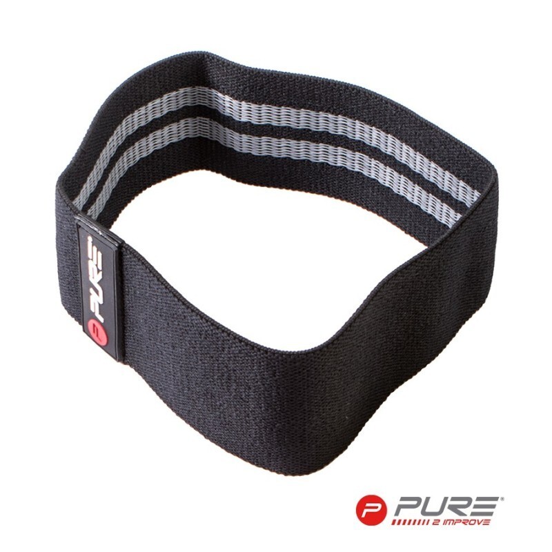 Pure2Improve -Textile Fitness Gym Home Workout Resistance Band Heavy  P2I200730
