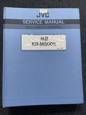 JVC KR-M800E MII-Videorecorder Original Operation + Service Manual