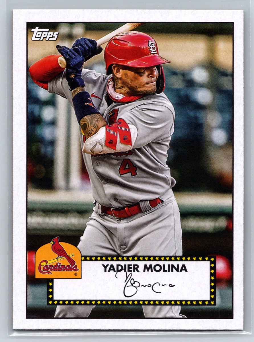 2021 Topps #T52-30 Yadier Molina 1952 Topps Redux St. Louis