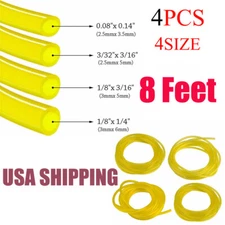 4 Size Fuel Line Hose Petrol Tubing Chainsaw Weedeater 2 Cycle PART KIT