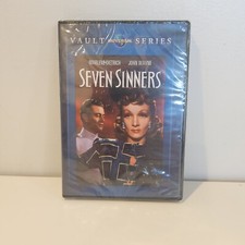 Seven Sinners DVD 1940 Marlene Dietrich Universal Vault Series Sealed