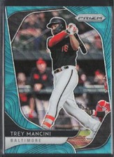 2020 Panini Prizm #249 Trey Mancini Teal Wave Prizm Baltimore Orioles