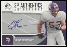 2006 SP Authentic #SP-CG Chad Greenway RC Autographs