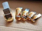 5PCs Wood Working Convex Planes Mini Brass Violin Repair Tools