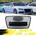 ?Fits for 2012-2015 Audi A7 S7 Front Mesh Hex Honeycomb Grill Grille RS7 Style