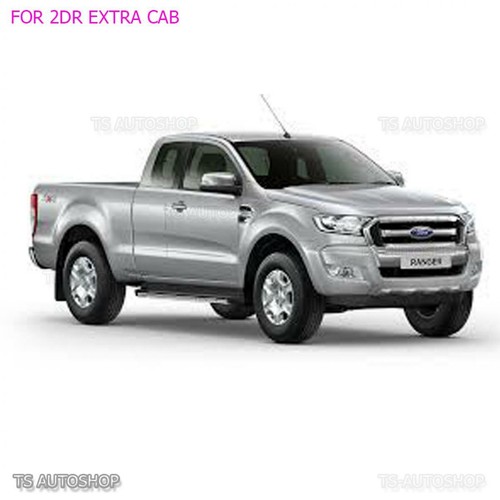 2Dr Black ABS Roof Rack Bar MAZDA BT-50 PRO FORD RANGER MK2 WILDTRAK 2012-2017 - Picture 10 of 10