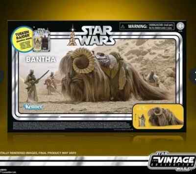 STAR WARS The Vintage Collection Bantha & Tusken Raider 2-Pack - PRE-ORDER