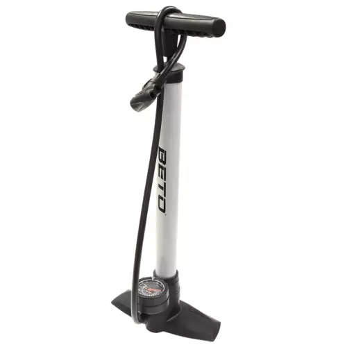 Standpumpe BETO Fahrradpumpe Pumpe mit Manometer bis 11bar 160PSI für Fahrräder