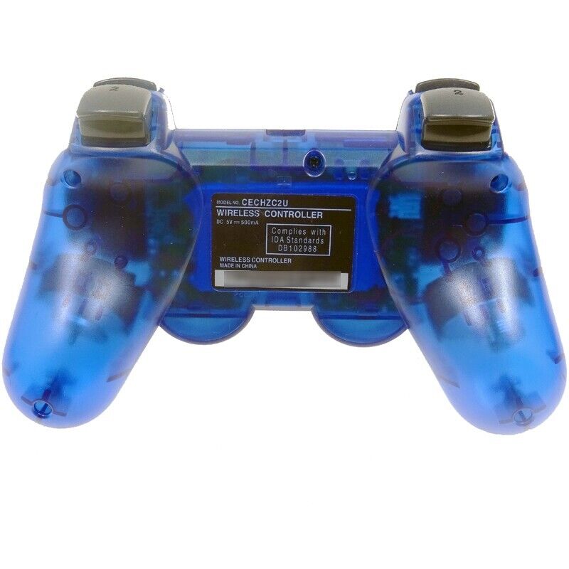 Sony PS3 Clear Blue Controller Compatible Japan Import Sony PS3 Clear Blue Controller Compatible Japan Import