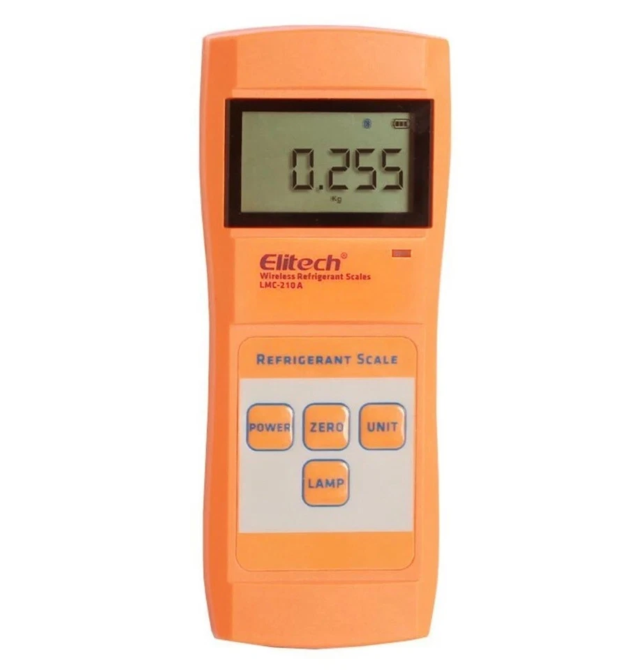 Báscula para refrigerante balanza digital inalámbrica balanza de medición balanza de llenado 100 kg Bluetoth - Imagen 4 de 4