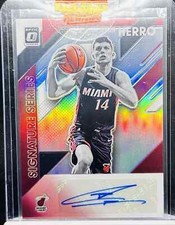 Tyler Herro Auto Holo 2019-20 Panini Donruss Optic Signature Series #SS-THR Heat