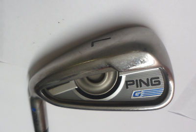Linkshänder Ping G Series Blue Dot 7 Eisen True Temper S300 Stiff Stahlschaft 