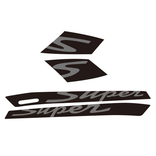 2D Body Frame Stickers GTS300 Two Long Vents Decal for Vespa GTS300 Super Sport - Picture 8 of 11