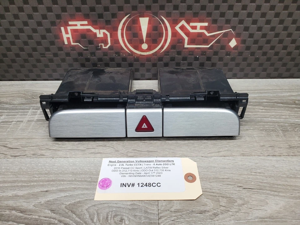 Volkswagen CC Passat 2006-2011 tablero bandeja central cubo de almacenamiento tablero cubby Foto 2 de 4