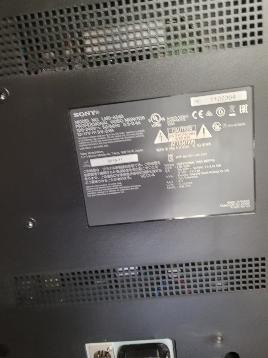 Sony LMD-A240 24 Sony LMD-A240 24